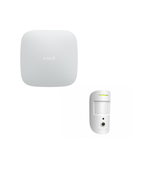 Ajax Hub 2 PLUS - Alarme Ajax kit levée de doute Hub2 Plus MotionCam
