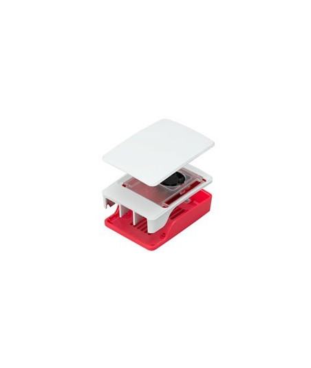 Raspberry Pi 5 SC159 - Boitier officiel rouge blanc