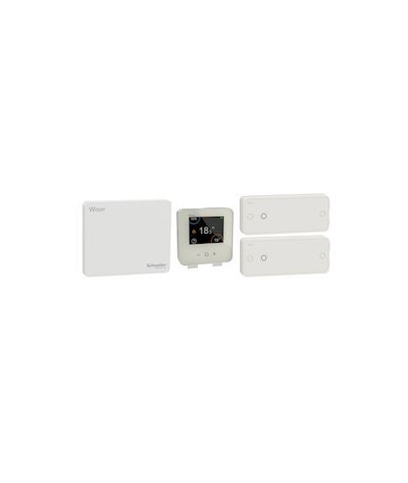 WISER CCTFR6905G2 - Pack Thermostat connecté radiateurs électriques Zigbee